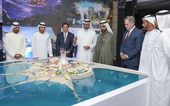 Photo of Dubai's Highness discussing new developments in Dubai